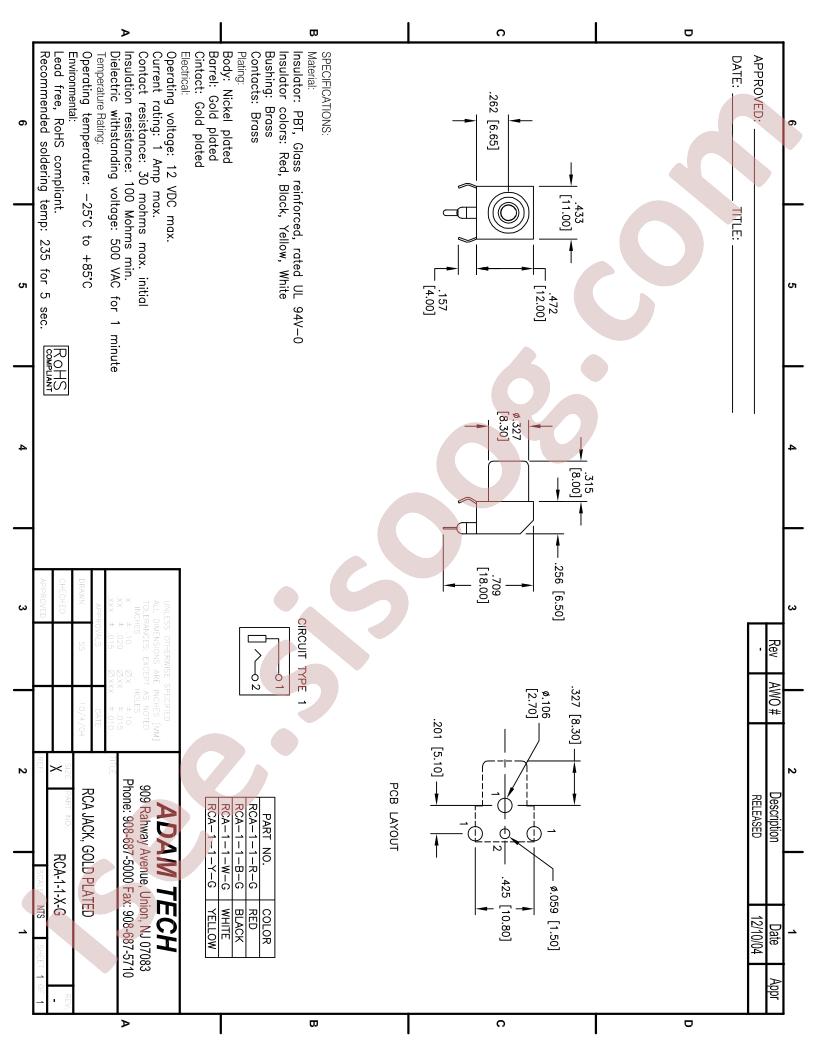 RCA-1-1-X-G