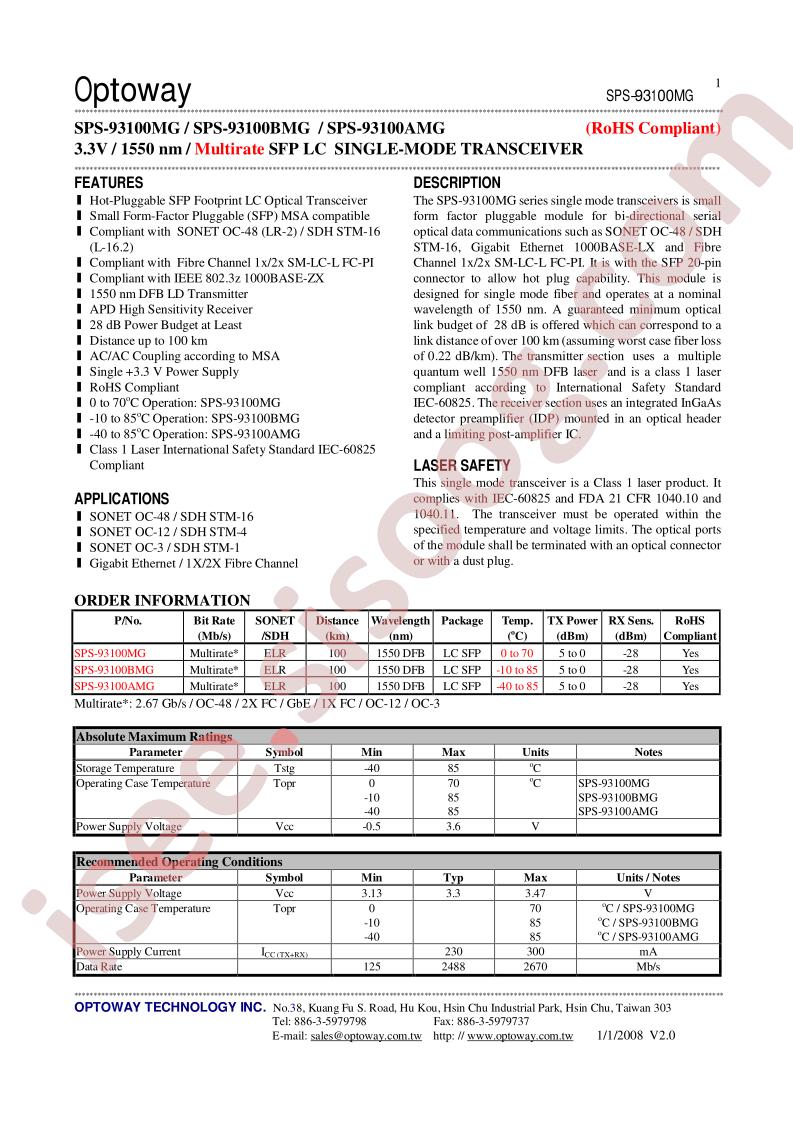 SPS-93100AMG