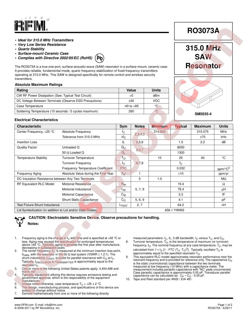 RO3073A