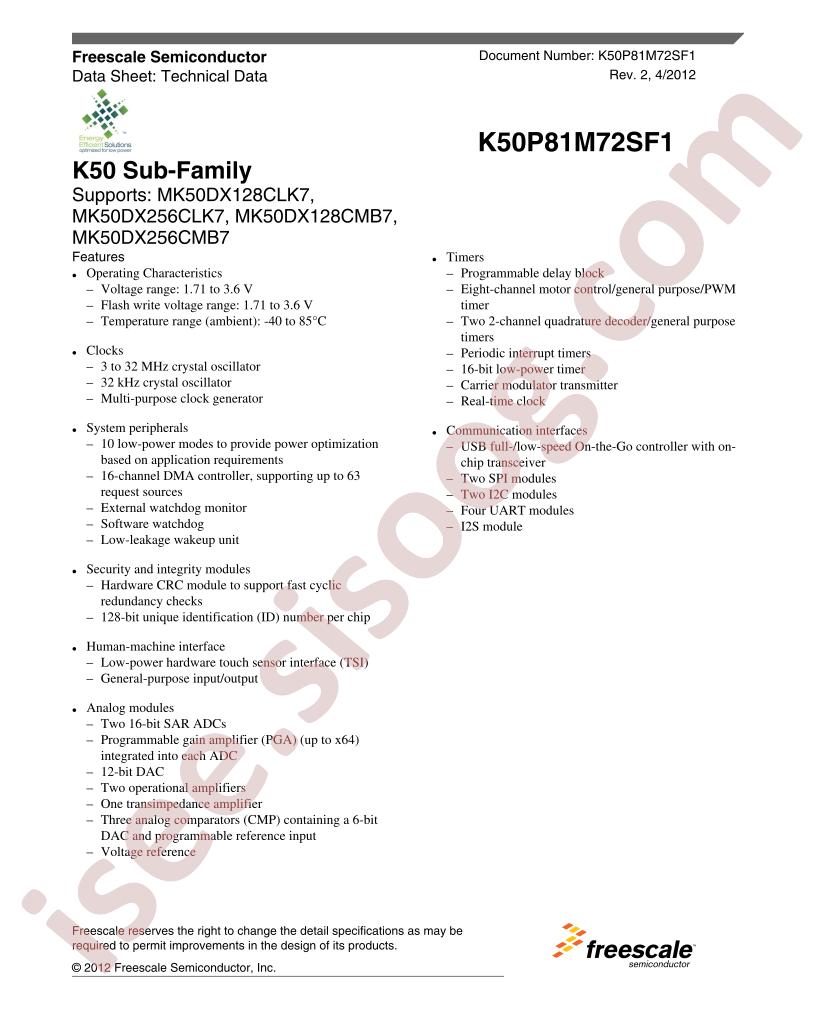MK50DX128CMB7