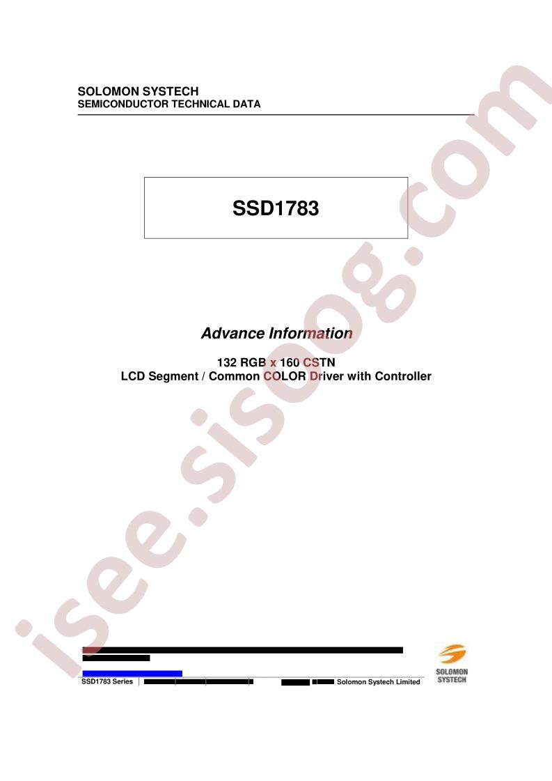 SSD1783Z