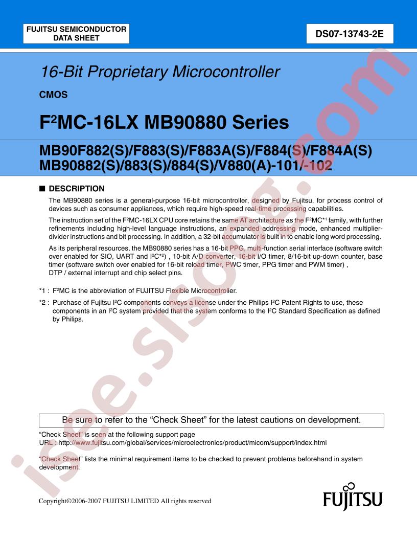 MB90F884ASPF