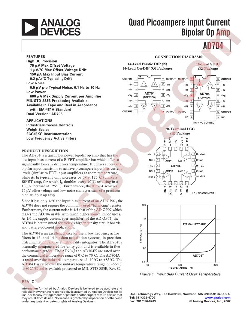 AD704AR-REEL