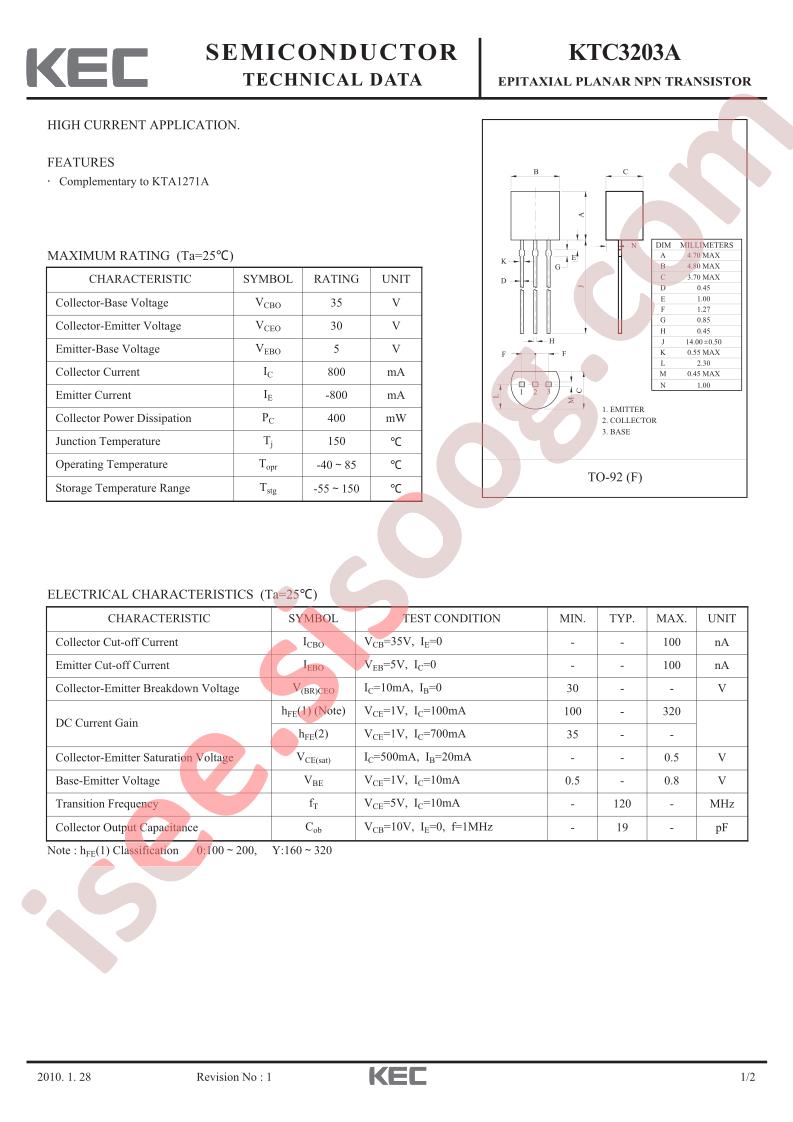 KTC3203A