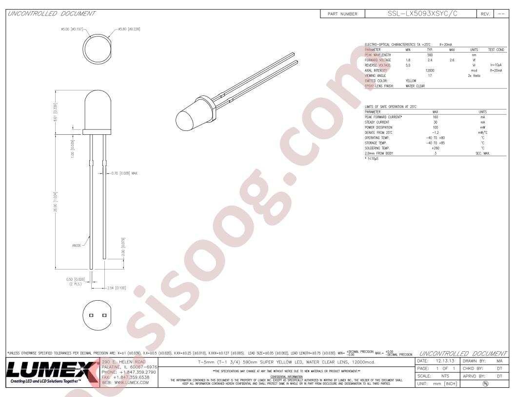 SSL-LX5093XSYC-C