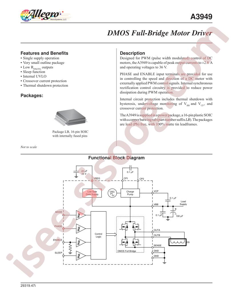 A3949SLPTR