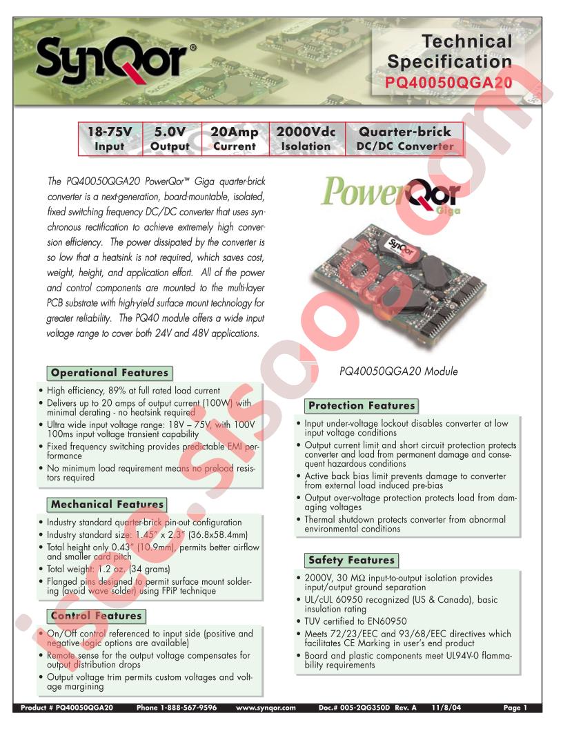 PQ40033QGA25NNS