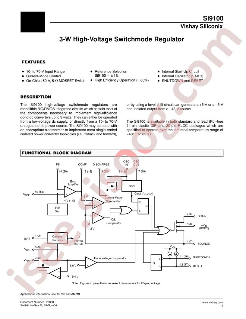 SI9100DN02-E3
