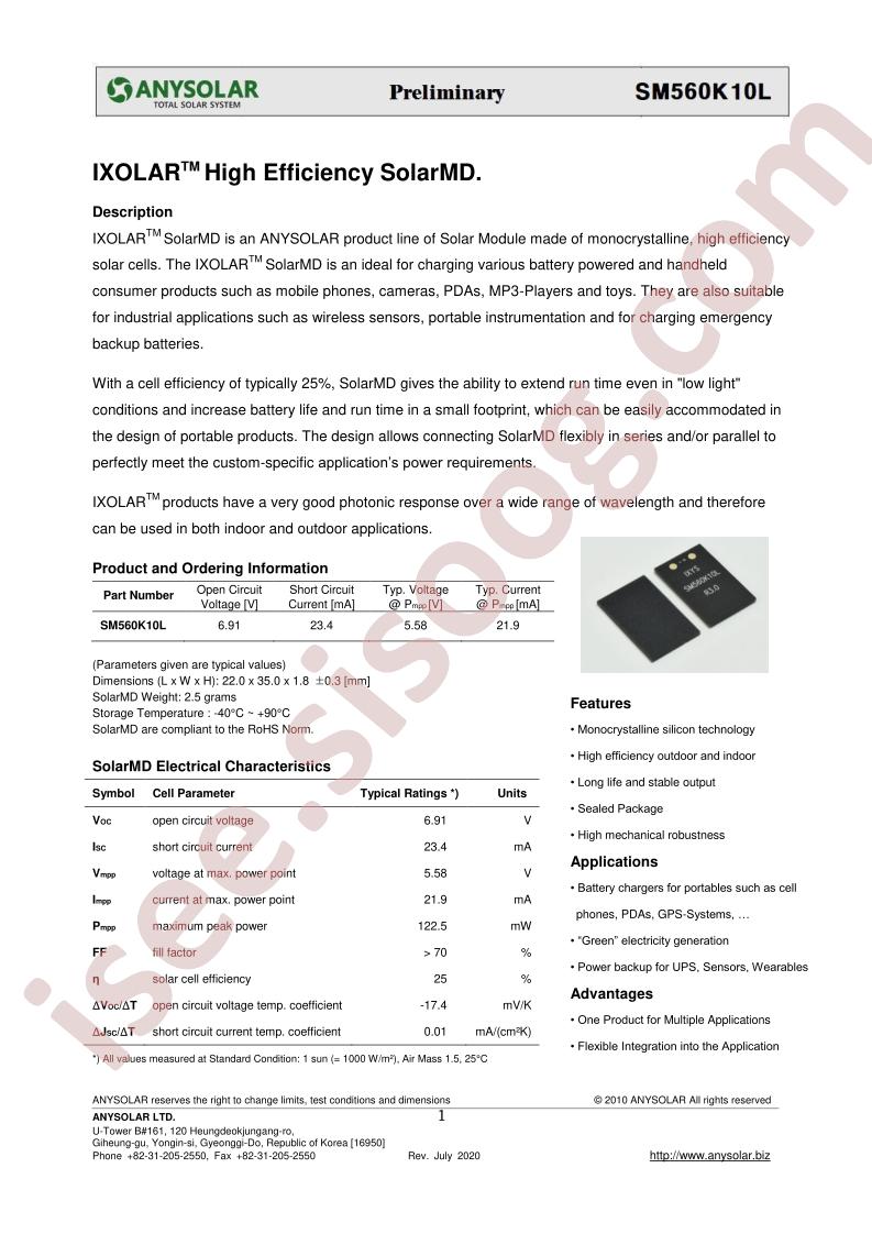 SM560K10L