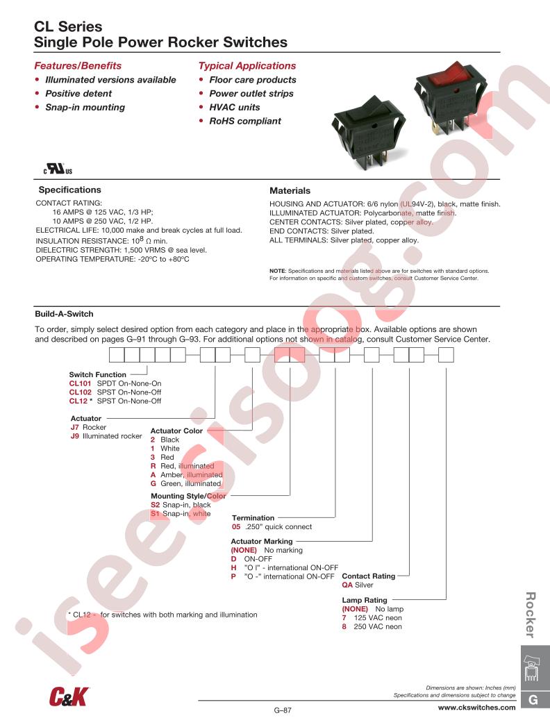 CL101-J71-S205-D-QA-8