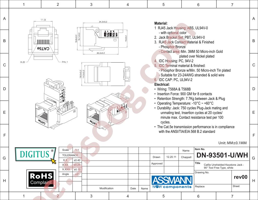 DN-93501-U-WH