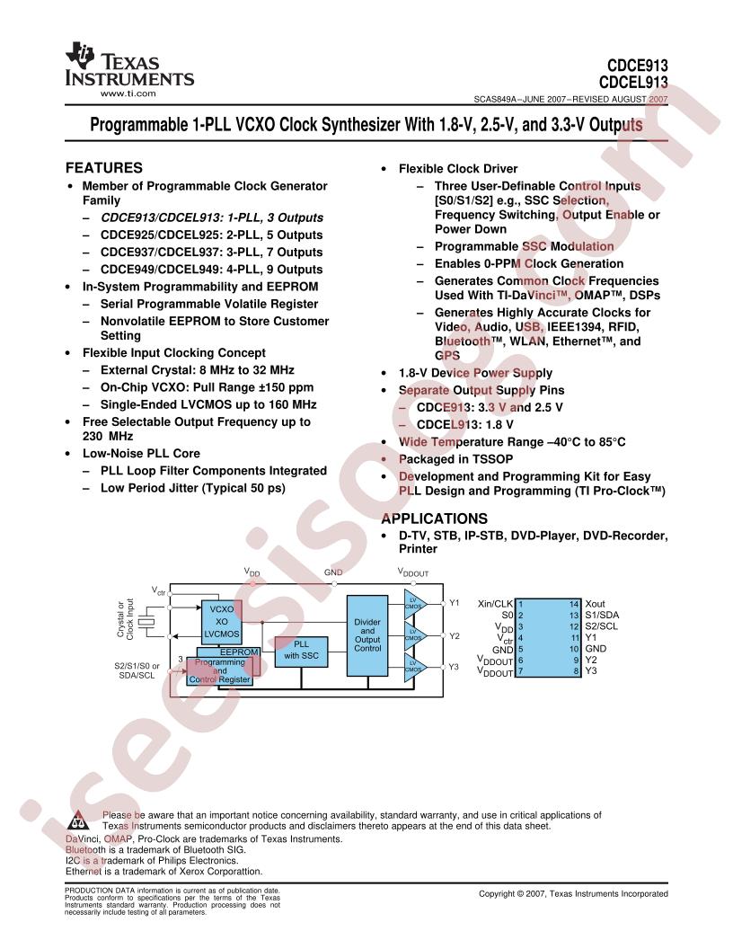 CDCEL925