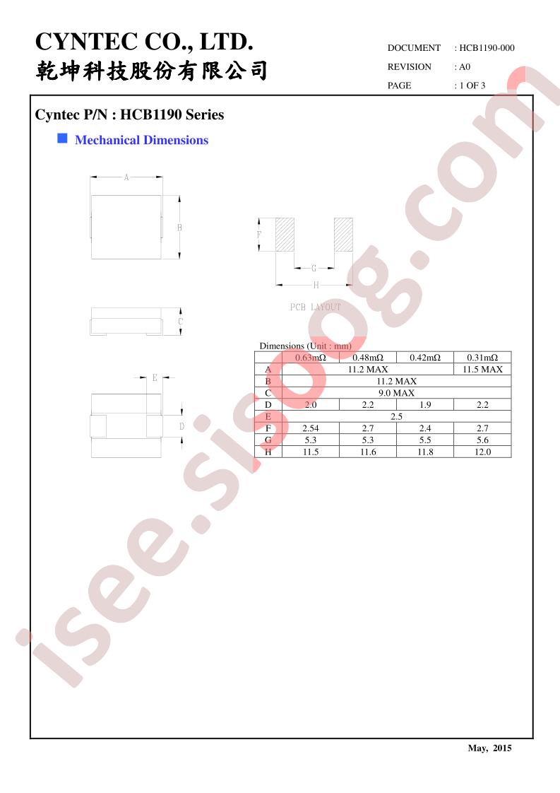 HCB1190-361L