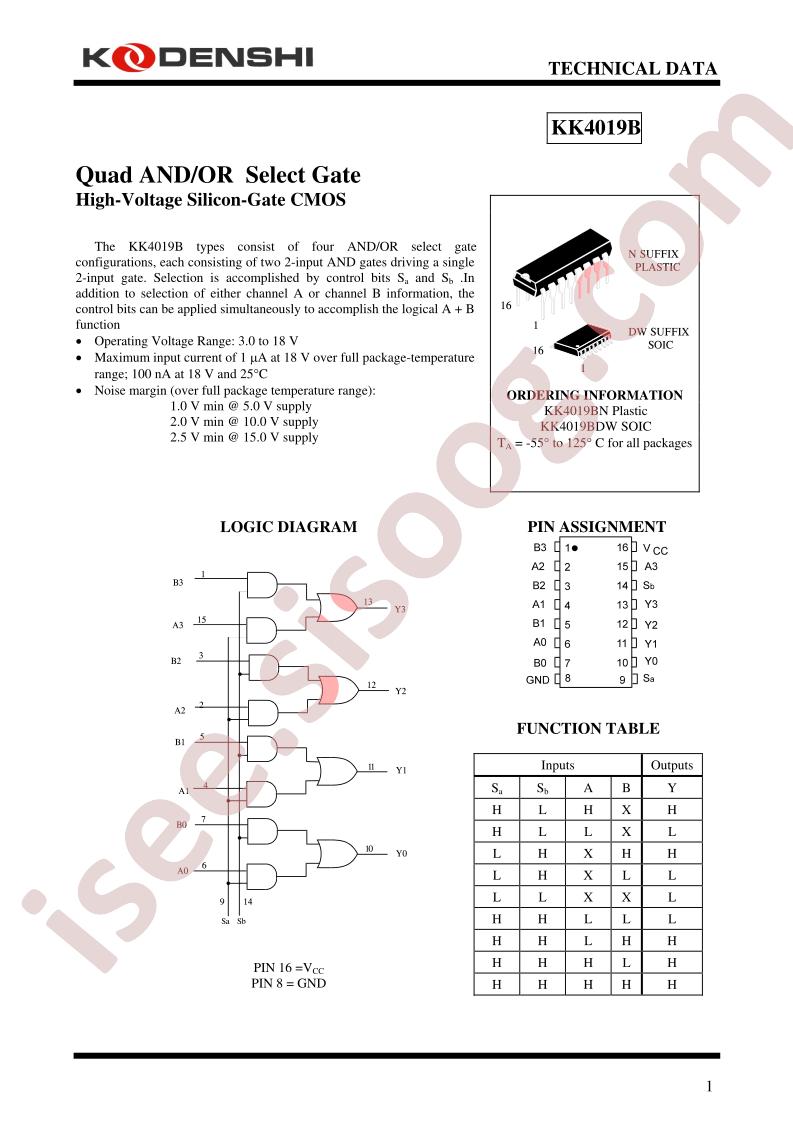 KK4019B