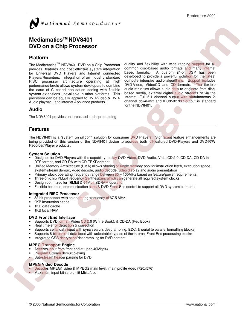 NDV8401
