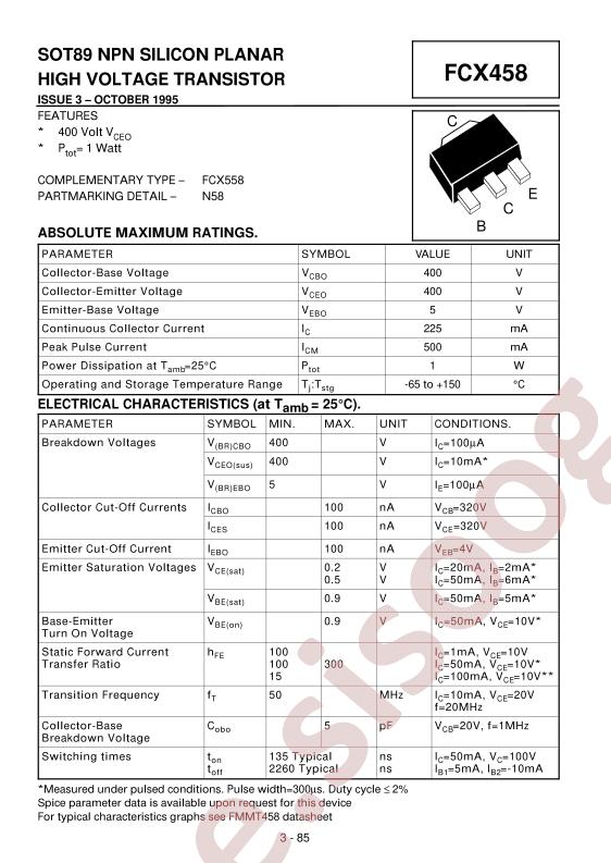 FCX458
