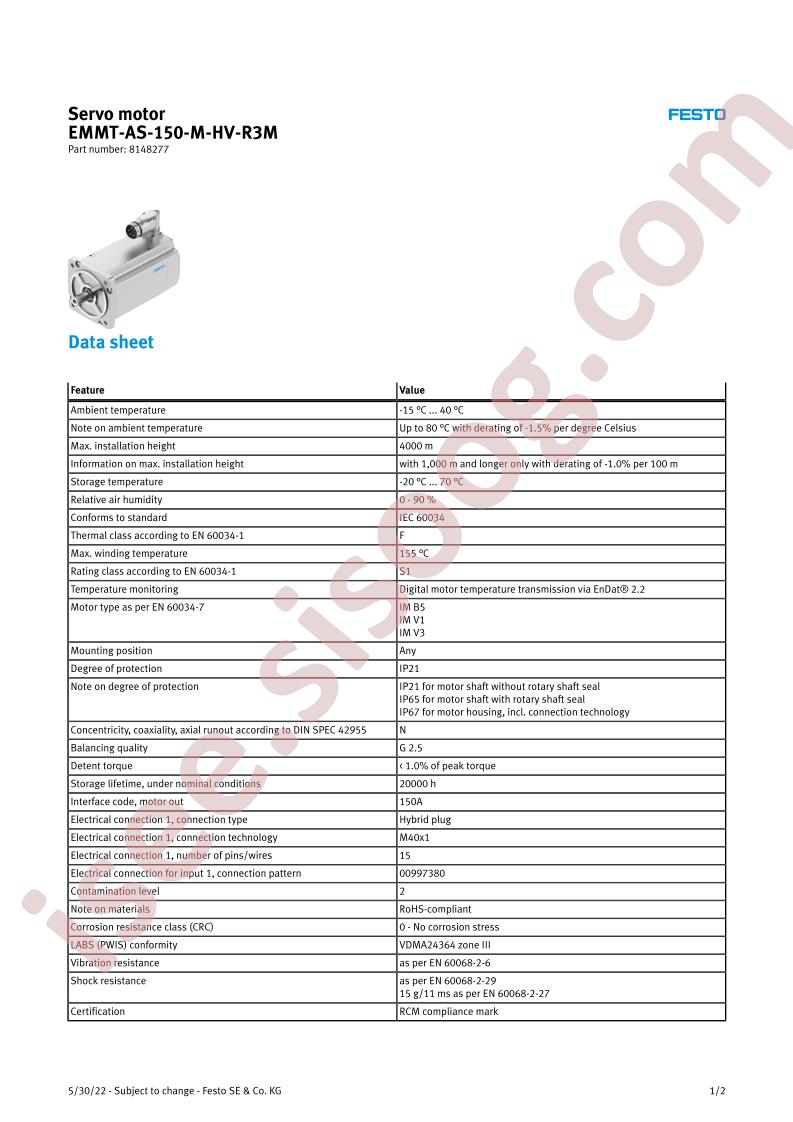 EMMT-AS-150-M-HV-R3M