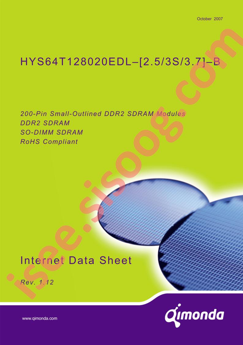 HYS64T128020EDL-3S-B