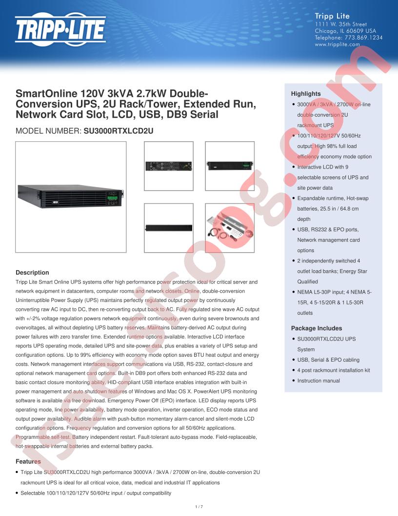 SU3000RTXLCD2U