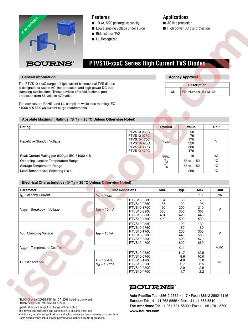 PTVS10-320C