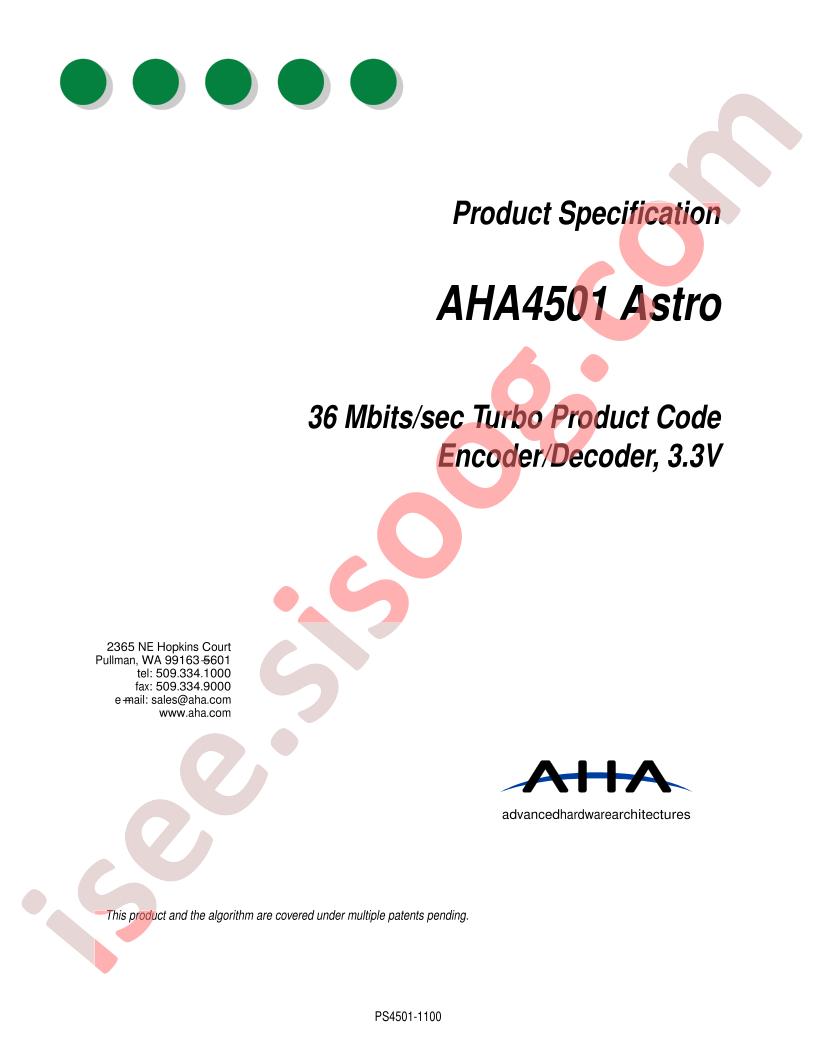AHA4501