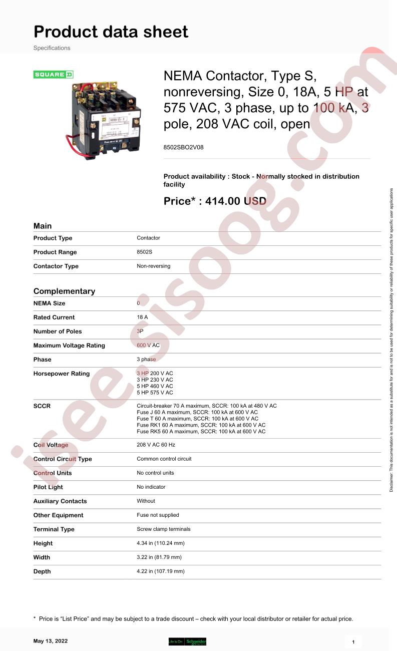 8502SBO2V08