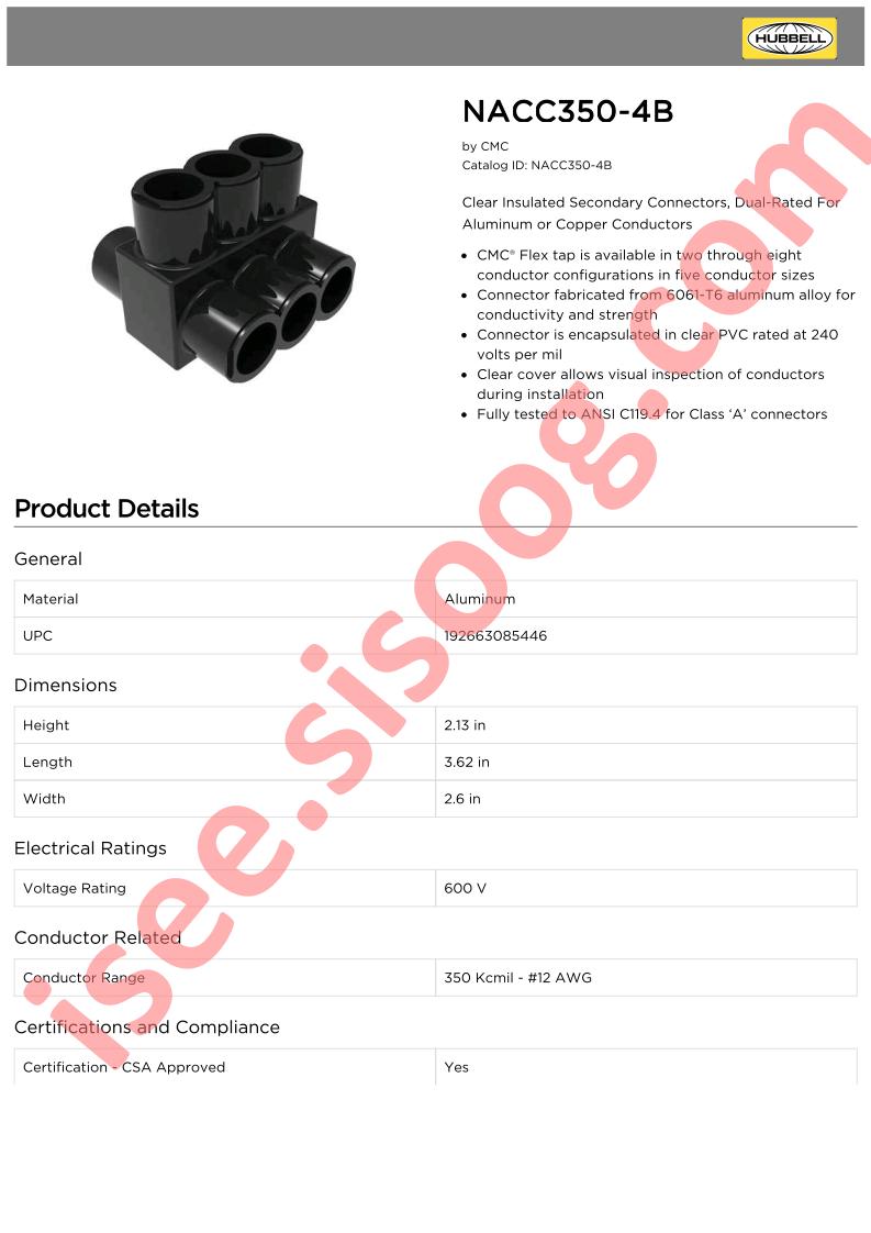 NACC350-4B