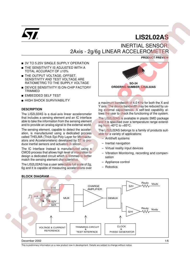LIS2L02AS