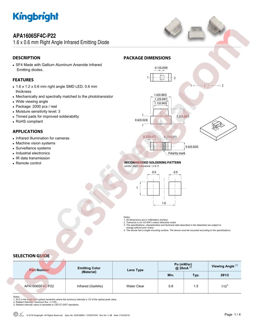 APA1606SF4C-P22