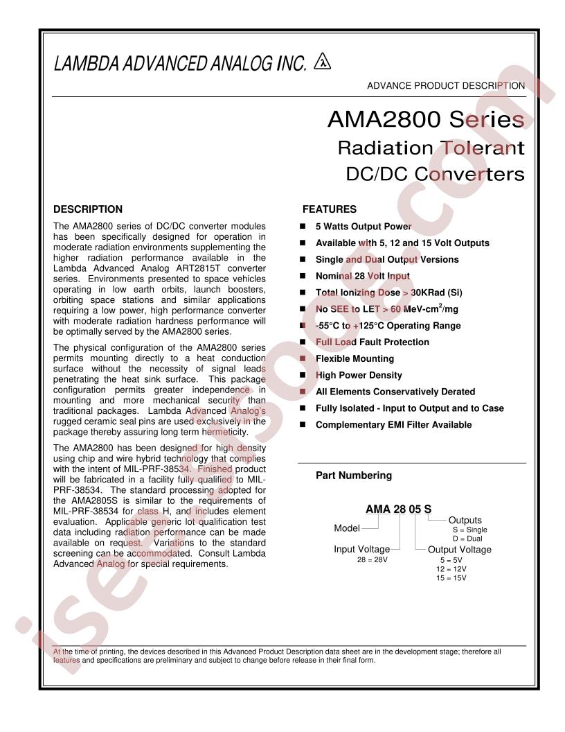 AMA2800