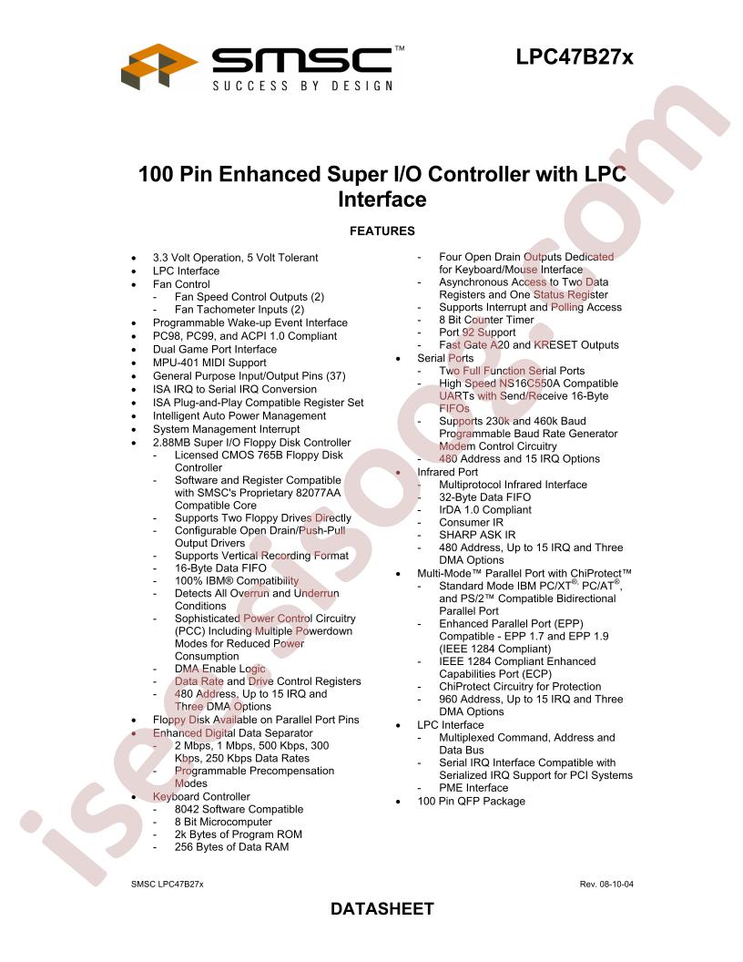 LPC47B27X