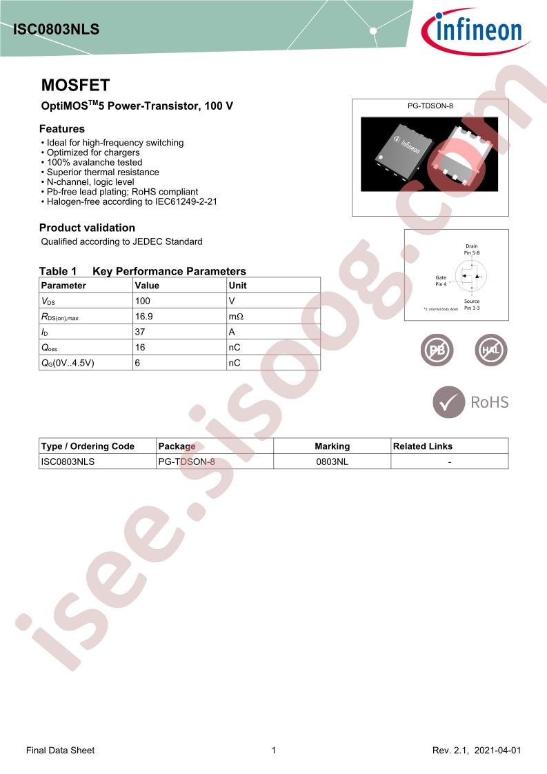 ISC0803NLS