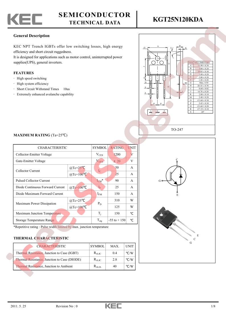 KGT25N120KDA