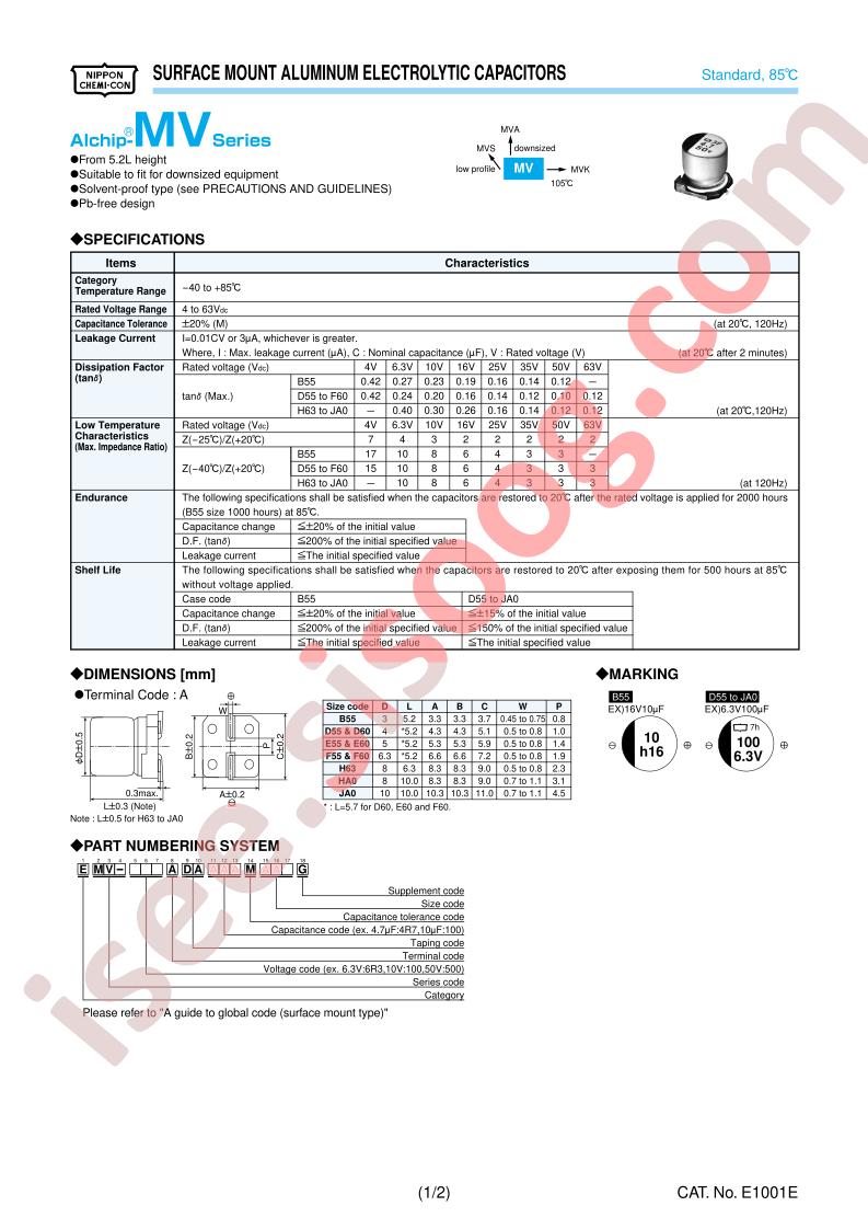 EMV-500ADA150MF60G