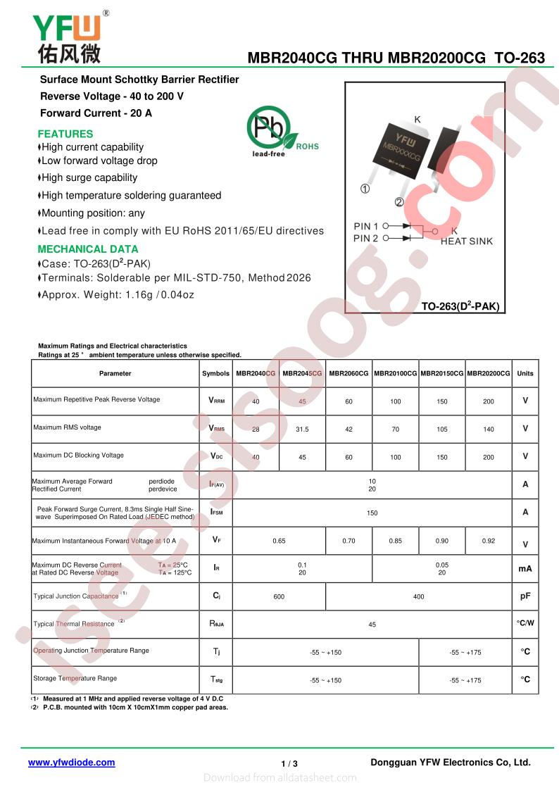 MBR2045CG