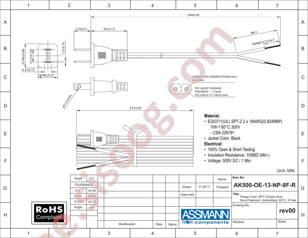 AK500-OE-13-NP-8F-R