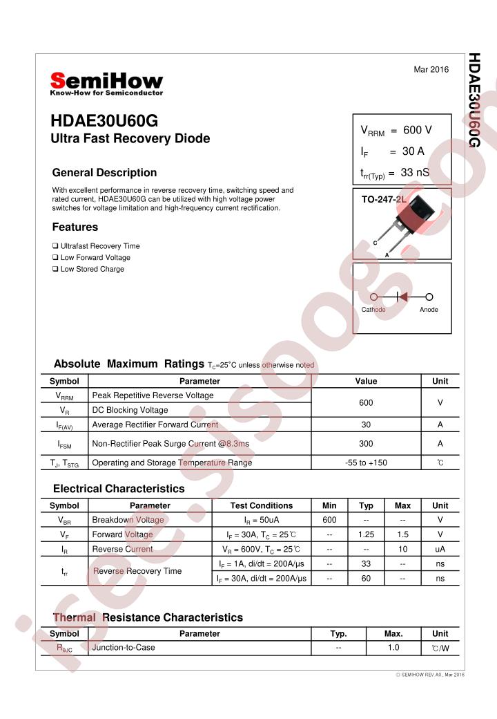 HDAE30U60G