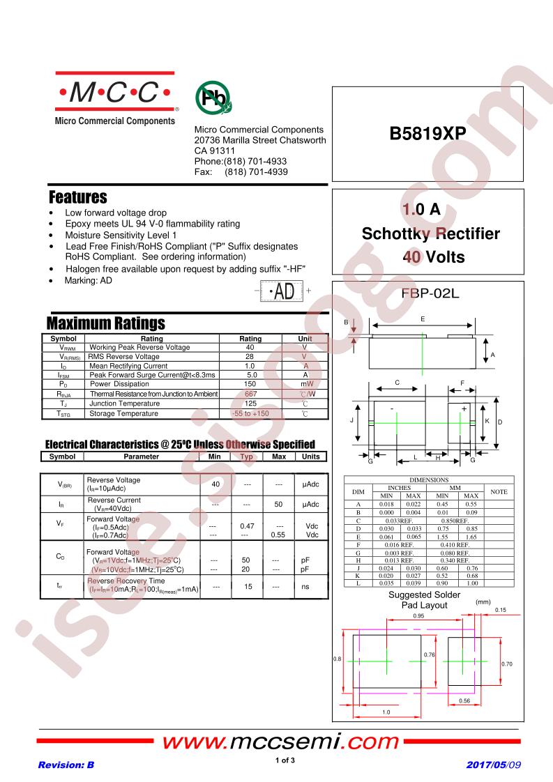 B5819XP
