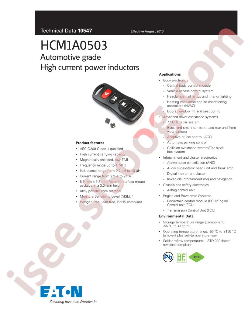 HCM1A0503-100-R