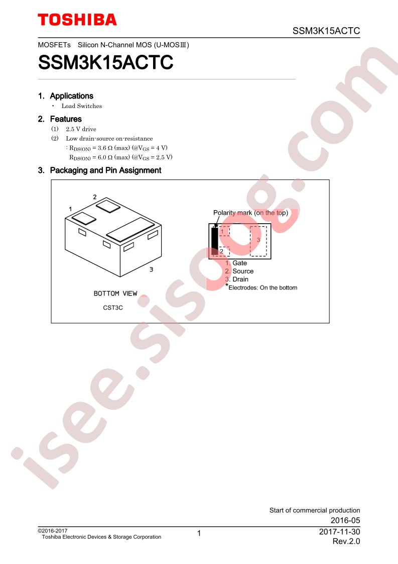 SSM3K15ACTC