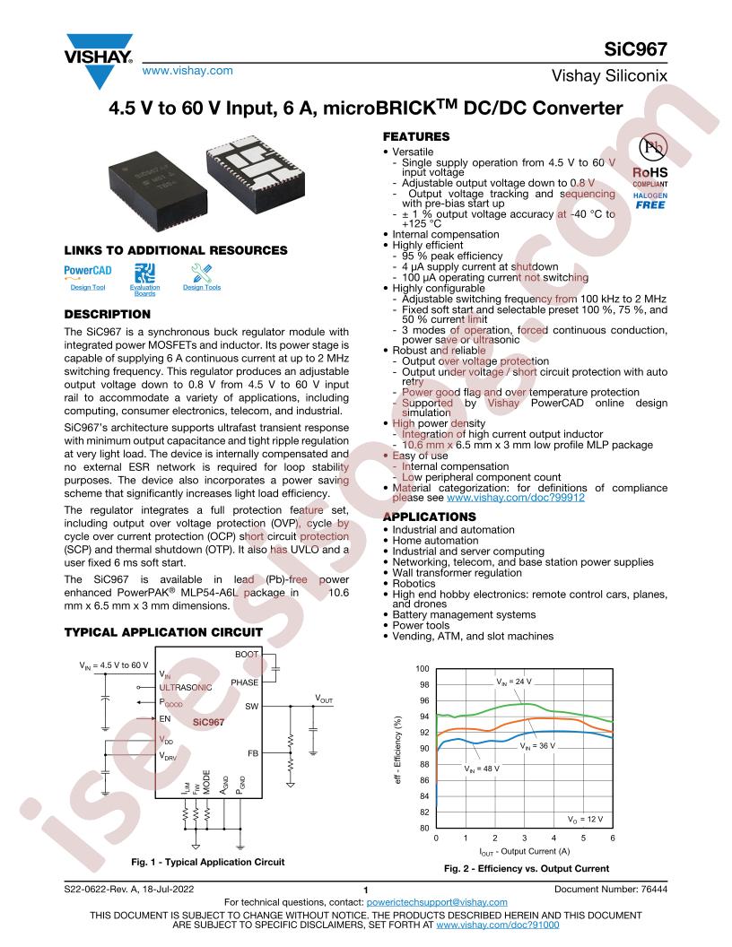 SIC967ED-T1-GE3