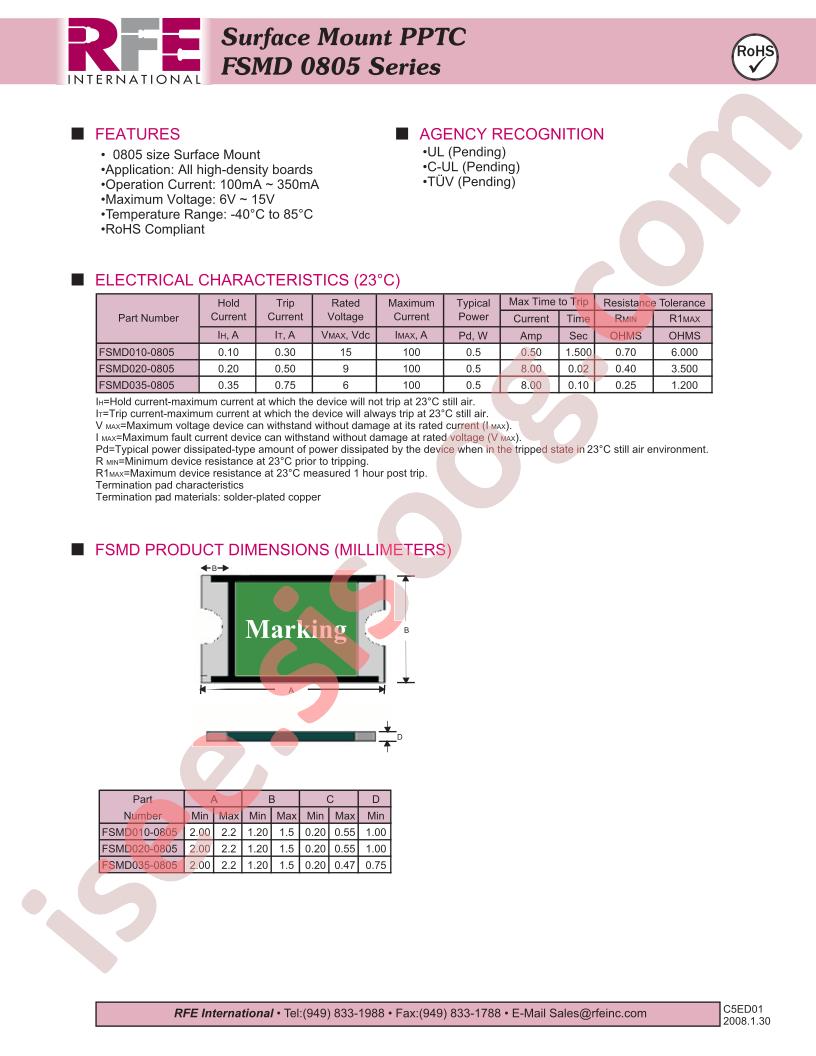 FSMD010-0805