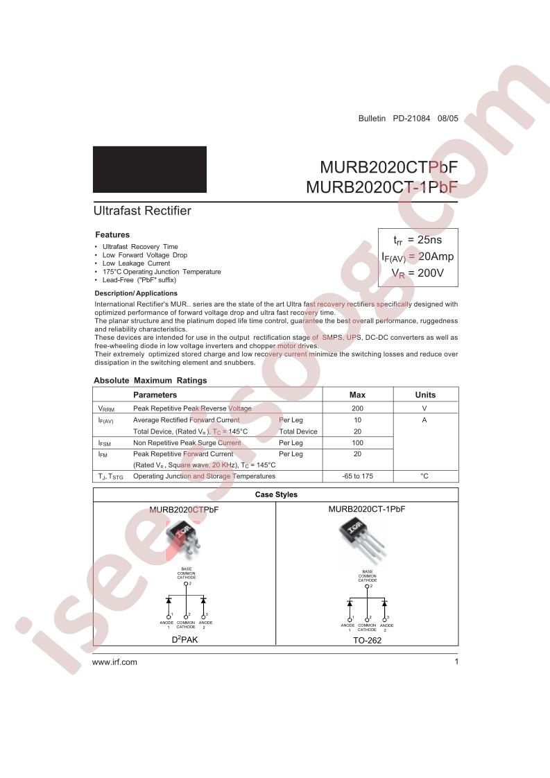 MURB2020CT-1TRLPBF