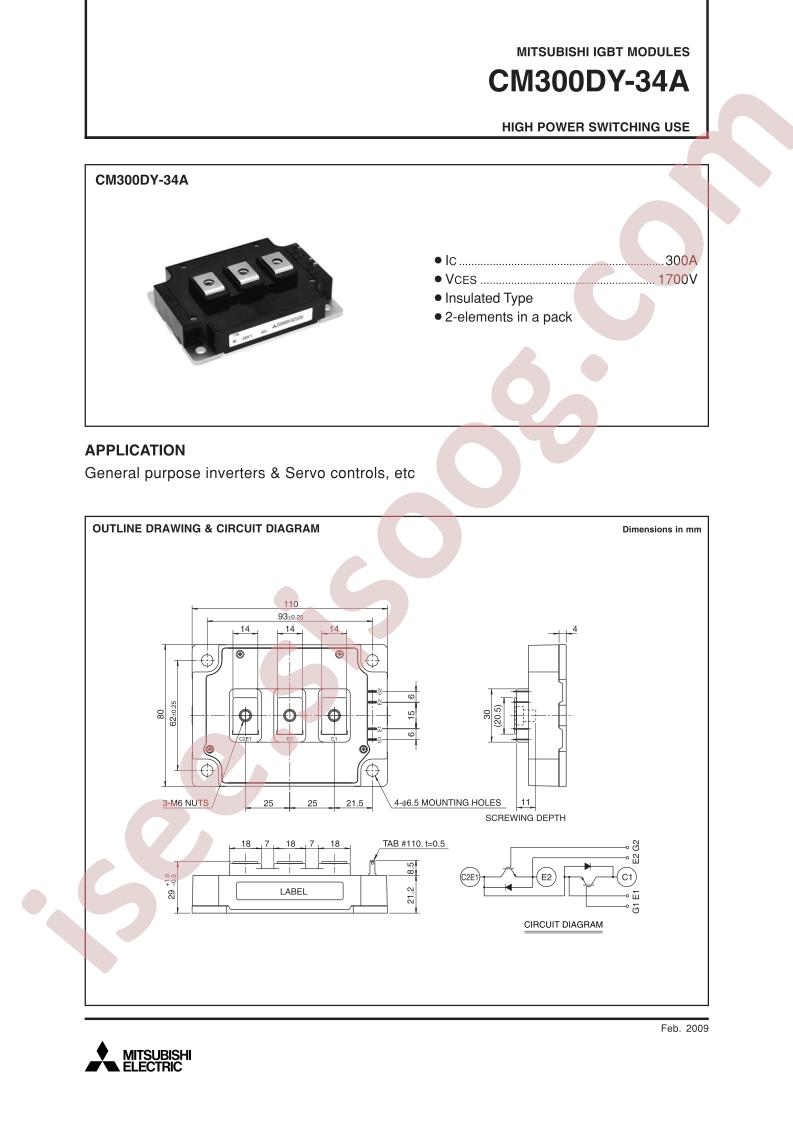 CM300DY-34A