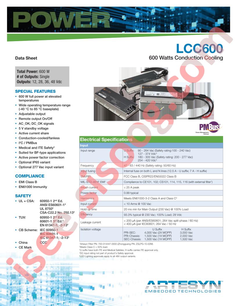 LCC600-48U-9P