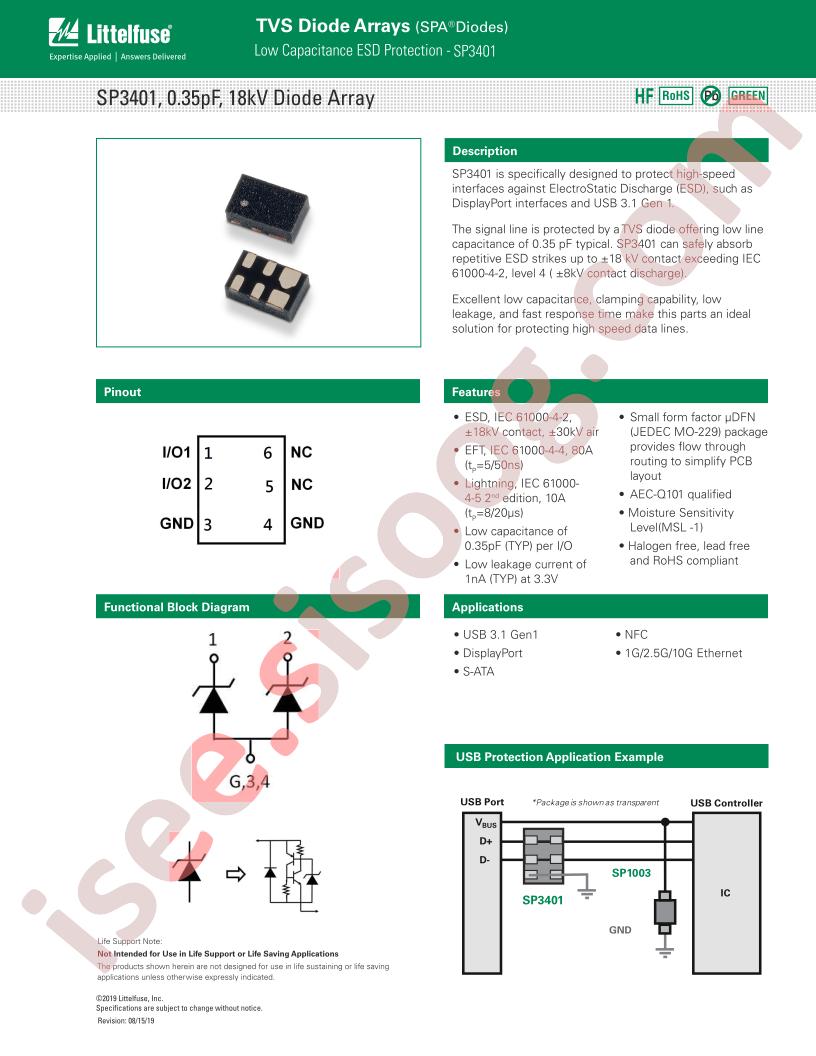 SP3401-XXTG