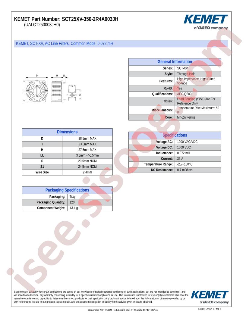 SCT25XV-350-2R4A003JH