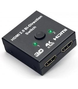سوئیچ و اسپلیتر 1 به 2 پورت HDMI دوکاره Ultra4K
