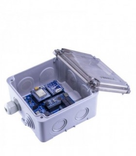باکس ضد آب IP66 با درپوش شفاف مخصوص بردهای پرومیک IP66 Trancparent Cover Box for Promake