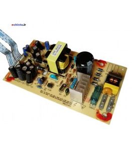 برد منبع تغذیه سوئیچینگ DVB با کابل برق